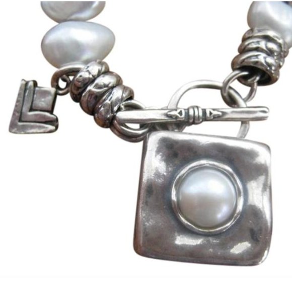 Silpada Sterling Silver Freshwater Pearl Bracelet - Picture 11 of 11